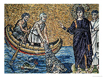 Sv. Andrija, mozaik iz crkve Saint Apollinare Nuovo, Ravenna